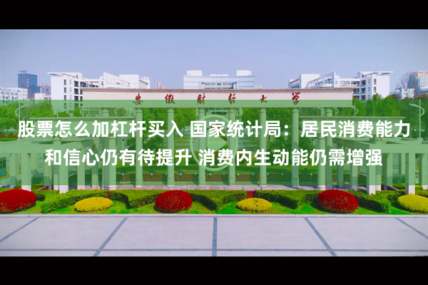 股票怎么加杠杆买入 国家统计局：居民消费能力和信心仍有待提升 消费内生动能仍需增强